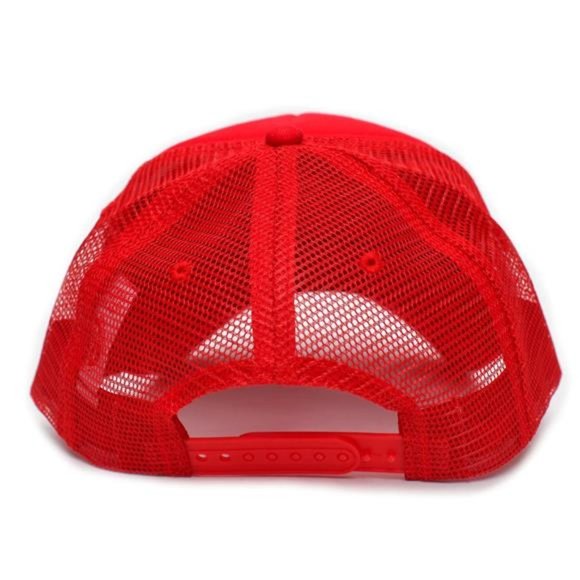 Wake and Bake Wed Pot 420 Funny Adult Truckers Unisex Cap Hat Red Cali Pride Smo - Picture 2 of 5